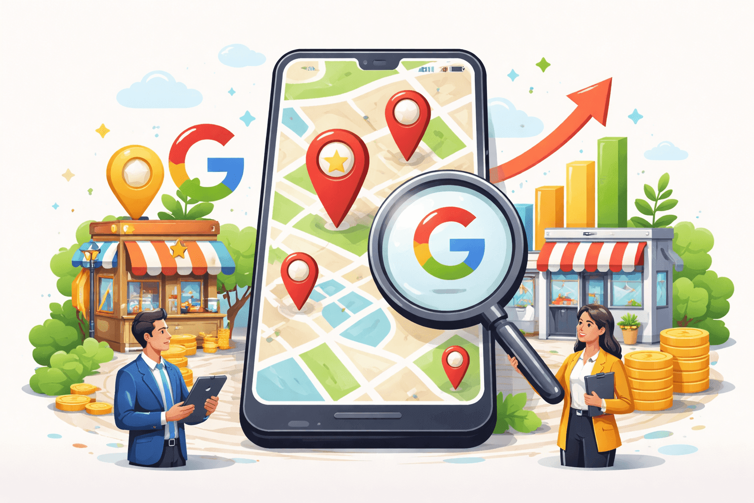 Firmy i wizytówki w Google Maps